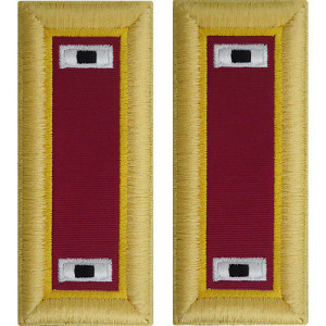 U.S. Army Ordnance Warrant Officer 1 Shoulder Boards - For Male Uniforms U.S. Army Ordnance Warrant Officer 1 Shoulder Boards - For Male Uniforms