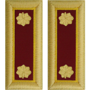 U.S. Army Transportation Major Shoulder Boards - For Male Uniforms U.S. Army Transportation Major Shoulder Boards - For Male Uniforms