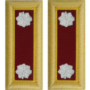 U.S. Army Transportation Lieutenant Colonel Shoulder Boards - For Male Uniforms U.S. Army Transportation Lieutenant Colonel Shoulder Boards - For Male Uniforms