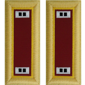 U.S. Army Transportation Warrant Officer 2 Shoulder Boards - For Male Uniforms U.S. Army Transportation Warrant Officer 2 Shoulder Boards - For Male Uniforms