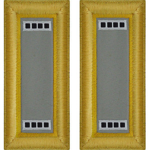 U.S. Army Finance Warrant Officer 4 Shoulder Boards - For Male Uniforms U.S. Army Finance Warrant Officer 4 Shoulder Boards - For Male Uniforms