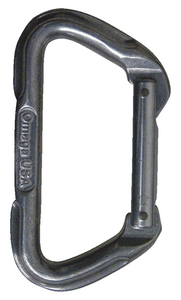 OMEGA PACIFIC® 7000 SERIES STANDARD D STRAIGHTGATE CARABINER OMEGA PACIFIC® 7000 SERIES STANDARD D STRAIGHTGATE CARABINER