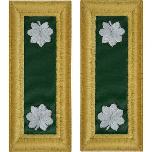U.S. Army Special Forces Lieutenant Colonel Shoulder Boards - For Female Uniforms U.S. Army Special Forces Lieutenant Colonel Shoulder Boards - For Female Uniforms