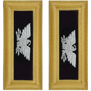 U.S. Army Chaplain Colonel Shoulder Boards - For Female Uniforms U.S. Army Chaplain Colonel Shoulder Boards - For Female Uniforms