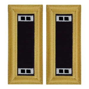 U.S. Army Chaplain Warrant Officer 2 Shoulder Boards - For Female Uniforms U.S. Army Chaplain Warrant Officer 2 Shoulder Boards - For Female Uniforms
