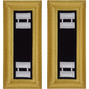 U.S. Army Chaplain Captain Shoulder Boards - For Female Uniforms U.S. Army Chaplain Captain Shoulder Boards - For Female Uniforms