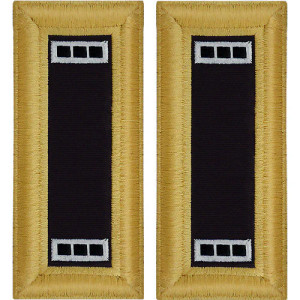 U.S. Army Chaplain Warrant Officer 3 Shoulder Boards - For Female Uniforms U.S. Army Chaplain Warrant Officer 3 Shoulder Boards - For Female Uniforms