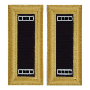 U.S. Army Chaplain Warrant Officer 4 Shoulder Boards - For Female Uniforms U.S. Army Chaplain Warrant Officer 4 Shoulder Boards - For Female Uniforms