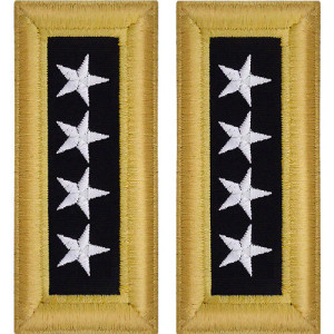 U.S. Army General Shoulder Boards - For Female Uniforms U.S. Army General Shoulder Boards - For Female Uniforms