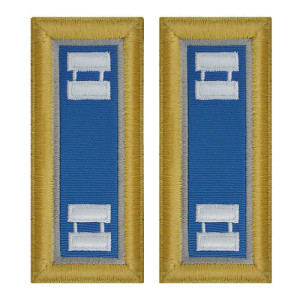 U.S. Army Military Intelligence Captain Shoulder Boards - For Female Uniforms U.S. Army Military Intelligence Captain Shoulder Boards - For Female Uniforms