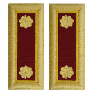 U.S. Army Transportation Major Shoulder Boards - For Female Uniforms U.S. Army Transportation Major Shoulder Boards - For Female Uniforms