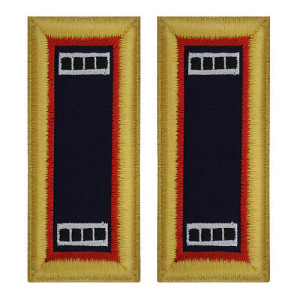 U.S. Army Adjutant General Warrant Officer 4 Shoulder Boards - For Female Uniforms U.S. Army Adjutant General Warrant Officer 4 Shoulder Boards - For Female Uniforms