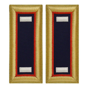 U.S. Army Adjutant General First Lieutenant Shoulder Boards - For Female Uniforms U.S. Army Adjutant General First Lieutenant Shoulder Boards - For Female Uniforms