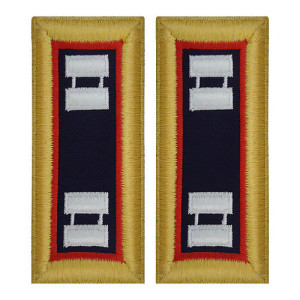 U.S. Army Adjutant General Captain Shoulder Boards - For Female Uniforms U.S. Army Adjutant General Captain Shoulder Boards - For Female Uniforms