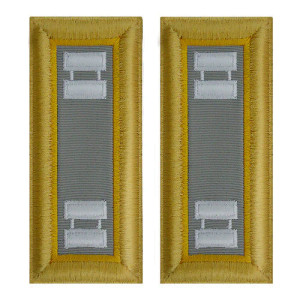 U.S. Army Finance Captain Shoulder Boards - For Female Uniforms U.S. Army Finance Captain Shoulder Boards - For Female Uniforms