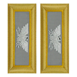 U.S. Army Finance Colonel Shoulder Boards - For Female Uniforms U.S. Army Finance Colonel Shoulder Boards - For Female Uniforms