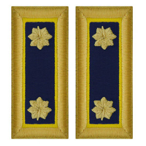 US Army Chemical Major Shoulder Boards - For Female Uniforms US Army Chemical Major Shoulder Boards - For Female Uniforms