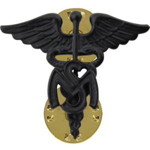 US Army Medical Service Branch Insignia - Officer US Army Medical Service Branch Insignia - Officer