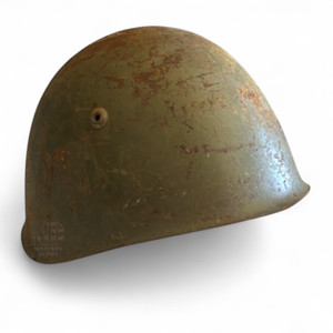 Genuine Issue WWII Italian M33 Steel Helmet Genuine Issue WWII Italian M33 Steel Helmet