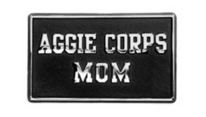Texas A&M Aggie Corps Mom Metal Auto Emblem