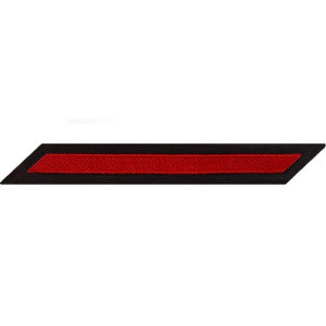 Red on Blue Embroidered Enlisted Male Navy Hashmarks – Pair of 1 – Made in USA
Red on Blue Embroidered Enlisted Male Navy Hashmarks – Pair of 1 – Made in USA