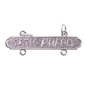 14th Award Rifle Re-Qualification Bar for U.S. military rifle qualification badge 14th Award Rifle Re-Qualification Bar for U.S. military rifle qualification badge