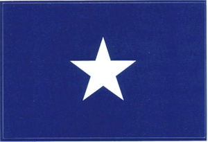 Bonnie Blue Flag Sticker 3.5 x 5 inches