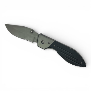 KA-BAR Warthog Folder III – Serrated (Black G-10), Model 3073