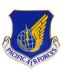 USAF Pacific Air Forces lapel pin PACAF emblem military pin