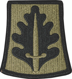Subdued MultiCam OCP 333rd Military Police Brigade shoulder sleeve insignia patch for Army Combat Uniform