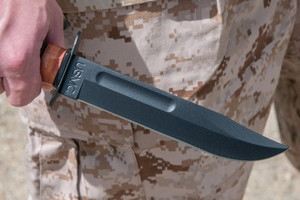 KA-BAR - USMC Smooth Edge and Leather sheath KA-BAR - USMC Smooth Edge and Leather sheath