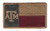 Texas State Flag Patch, A&M, Hook & Loop Back - Subdued Texas State Flag Patch, A&M, Hook & Loop Back - Subdued