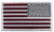 U.S. Flag Patch, Reverse - Maroon and White