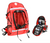 Reflective EMS Trauma Backpack (Red)
