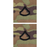 Embroidered OCP Sew On Rank Insignia: Private First Class