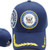 US Navy Shield Deluxe (Leaf On Bill) Cap  US Navy Shield Deluxe (Leaf On Bill) Cap