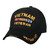 Vietnam Veteran hat black embroidered front