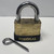 Solid Brass Federal Combination Pad Lock