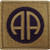 82nd Airborne Division MultiCam (OCP) Velcro Patch