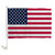 USA Single Sided Car Flag - 12"x18"