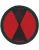 7th Infantry Division Bayonet Division Class A Full Color Army Shoulder Sleeve Insignia Patch