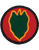24th Infantry Division Class A Full Color Patch