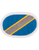 56th Troop Command Airborne Oval Patch worn behind Army Parachutist Badge jump wings