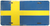 Sweden novelty license plate made from durable metal. Perfect for collectors, garages, décor, and international license plate displays.