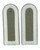 East German Grey Sgt. Shoulder Boards - New