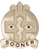 44th Evacuation Hospital unit crest DUI Army Medical Department shield cross medical insignia WWII lineage crest