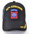 82nd Airborne Emblem and Side Shadow Black Cap 82nd Airborne Emblem and Side Shadow Black Cap