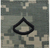 ARMY EMBROIDERED ACU RANK INSIGNIA: PRIVATE FIRST CLASS