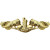Navy Badge: Submarine Officer (Regulation Size)