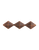 3/16" Bronze Triple Diamond Device